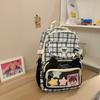 Schoolbag schoolbag girl sweet Japanese new high-value male college style fresh and sweet backpack light travel backpack