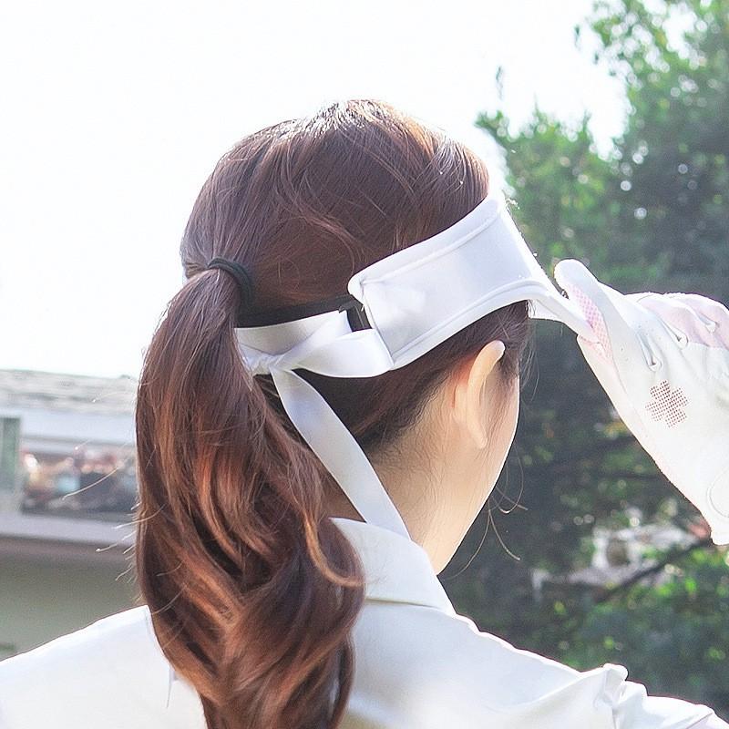 Womens Golf Sun Hat With Wide Brim UV Protection Adjustable Strap Lightweight Breathable Cap