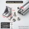 Industrial Aluminum Profile Corner Brackets