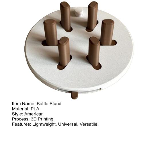 3D Printed Bottle Holder & Cup Coaster Adjustable Drink Stand for Cans