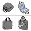 Oxford Sewing Kit Bag Multiple Pockets Large Capacity Storage Tote Bag Square Embroidery Project Bag Embroidery Supplies