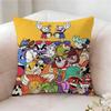 C-cuphead Anime Pillow Case Pillowcase, Double-sided Printed, Sofa Cushion, Bedroom Headboard Pillow