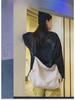 High-Capacity Retro Nylon Shoulder Bag - Unisex Fashionable and Versatile Handbag