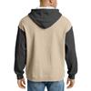 Men's Knit Hooded Sweatshirt Casual Long-Sleeve Sweatshirt