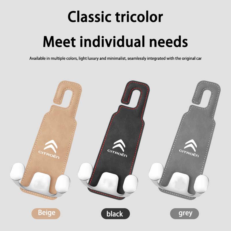 Pro Citroen C4 C3 C2 C1 C5 DS3 Berlingo Háček na opěrku hlavy zadního sedadla auta Organizér na zadní sedadlo Věšák Háčky na opěrku hlavy sedadla auta