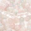 8-10mm Half-Sugar Bubble Glass Bead Bracelet - Handmade Round Loose Beads for Jewelry Making