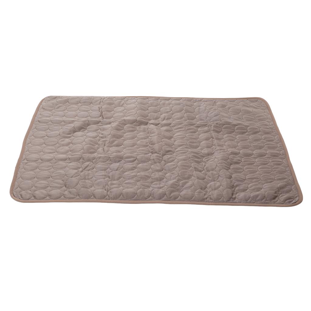 Pet Ice Pad Breathable Heat Dissipation Pad Cooling Mat Portable Dogs Cats Ice Silk Pad for Car Home