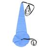 Microfiber Blue Saxophone Inner Chamber Cleaning Cloth for Clarinet / Horn / Sax Winds Instruments