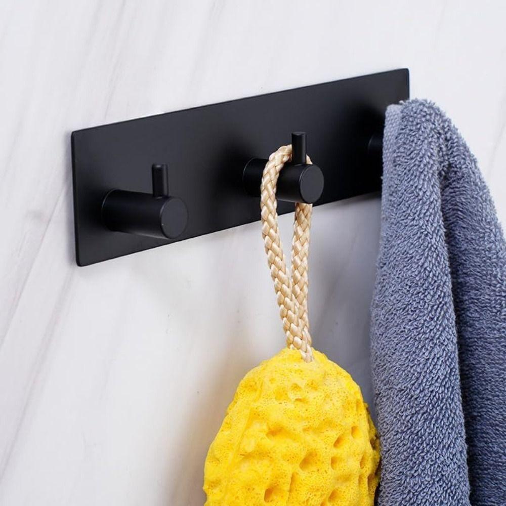 Wall Mount Key Hooks 304 Stainless Key Hanger New Key Holder for Kitchen Bedroom Bathroom