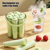 Long Ice Cube Tray Cylindrical Ice Mold for Water Bottle BPA-Free Flexible Freezer