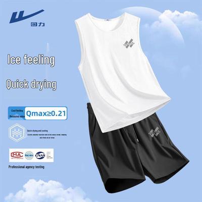 Men's Quick-Dry Sports Vest & Shorts Set