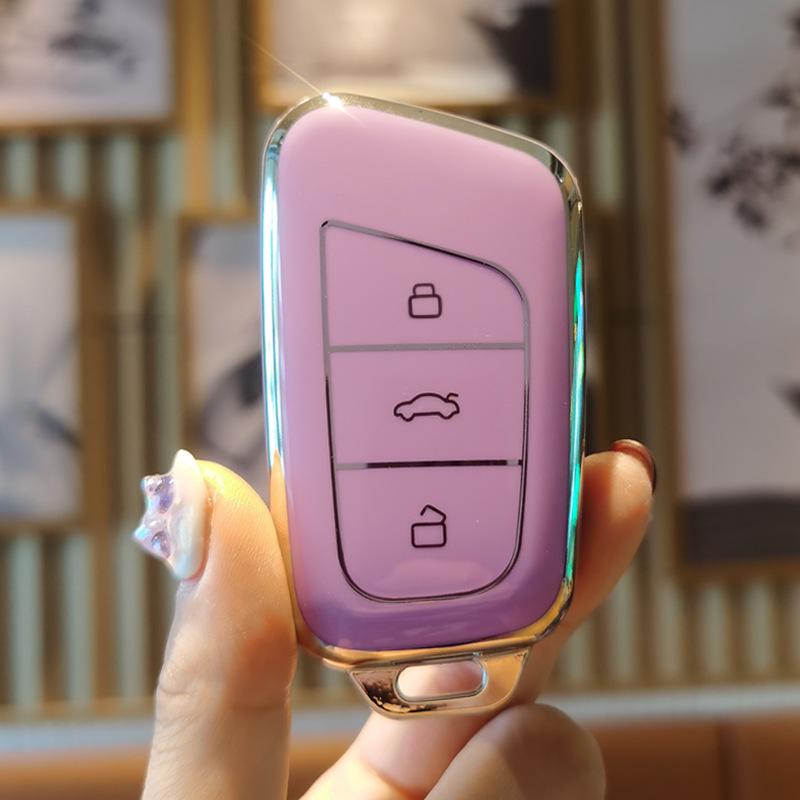 Chery QQ Ice Cream & Sundae Edition Key Cover for Little Ant Pro/EQ1/Arrizo 5/E3 with Snap Button Set.