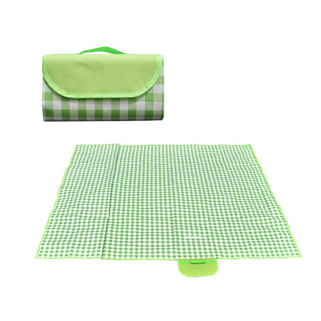 6.5 X 6.5 FT Picnic Blanket Outdoor Extra Large Folding Picnic Mat Waterproof Sandproof Garden
