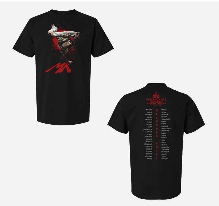 

Descendants Zombies Worlds Collide Tour 2025 T-Shirt Unisex T-Shirt XXXL