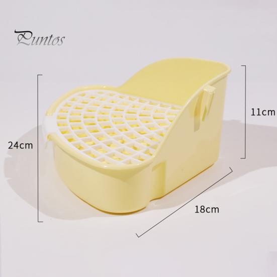 Practic, stabil, suprafață netedă, hamster, baie, animale de companie mici, hamster, iepure, cușcă, toaletă, accesorii pentru animale de companie