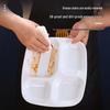 Commercial Melamine Compartment Dining Tray