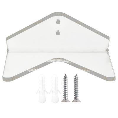 Skateboard Display Rack Stand Transparent Acrylic Wall Mount Hanger Holder for Home Office Use
