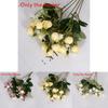 Silk Rose Flower Arrangement For Wedding Celebrations And Indoor Home Decoration