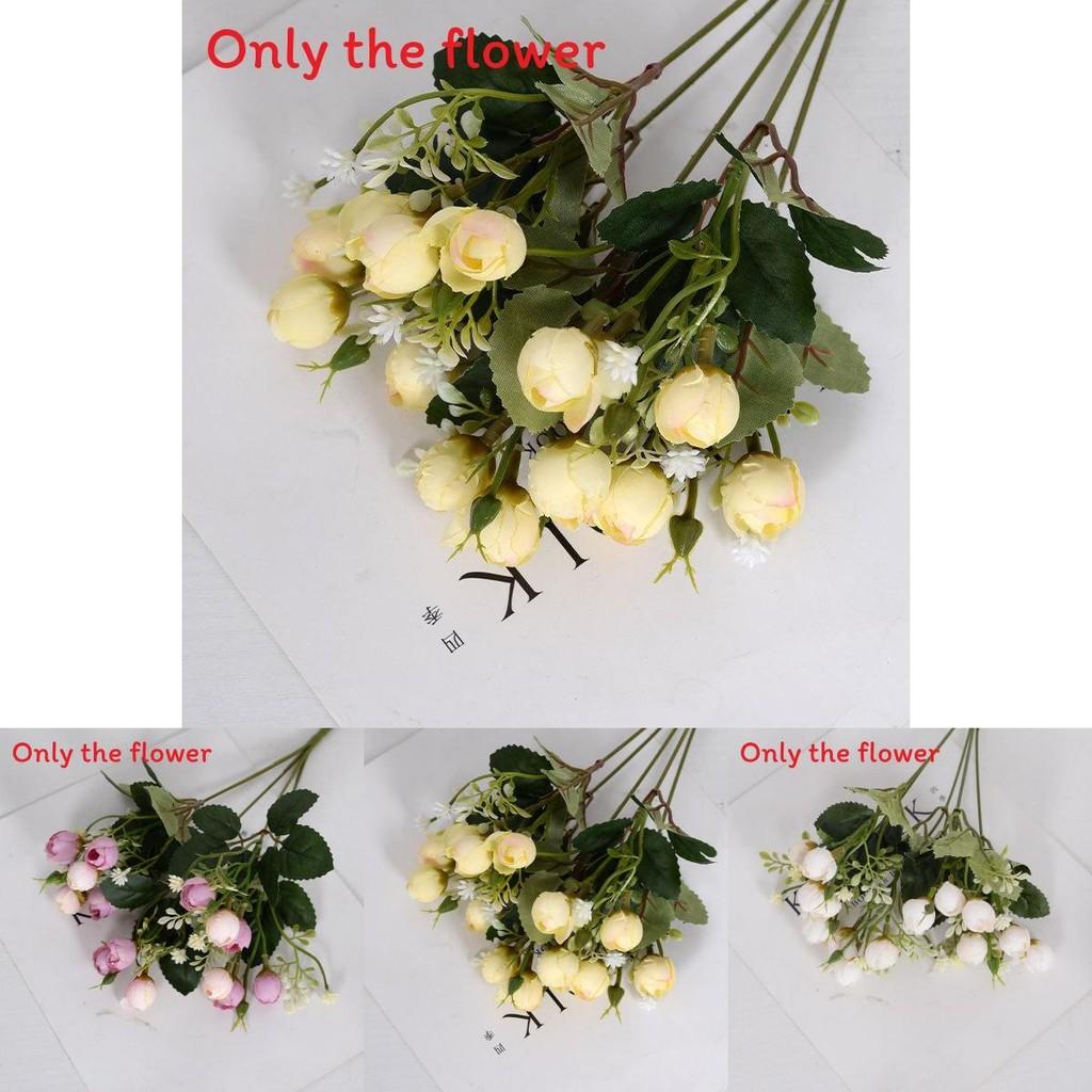 Silk Rose Flower Arrangement For Wedding Celebrations And Indoor Home Decoration