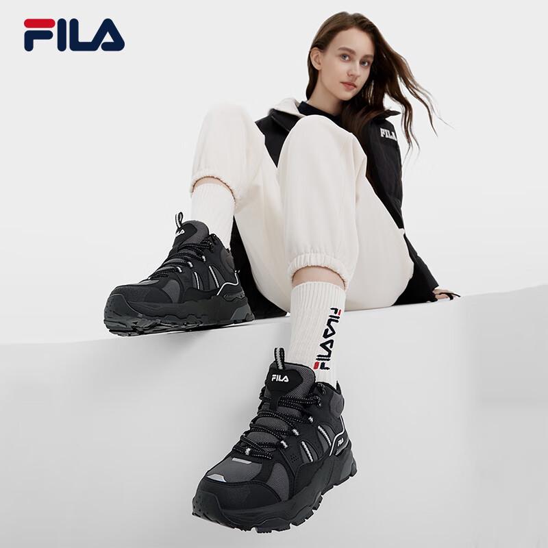 FILA Women's Mid-Top Warm Platform Sneakers