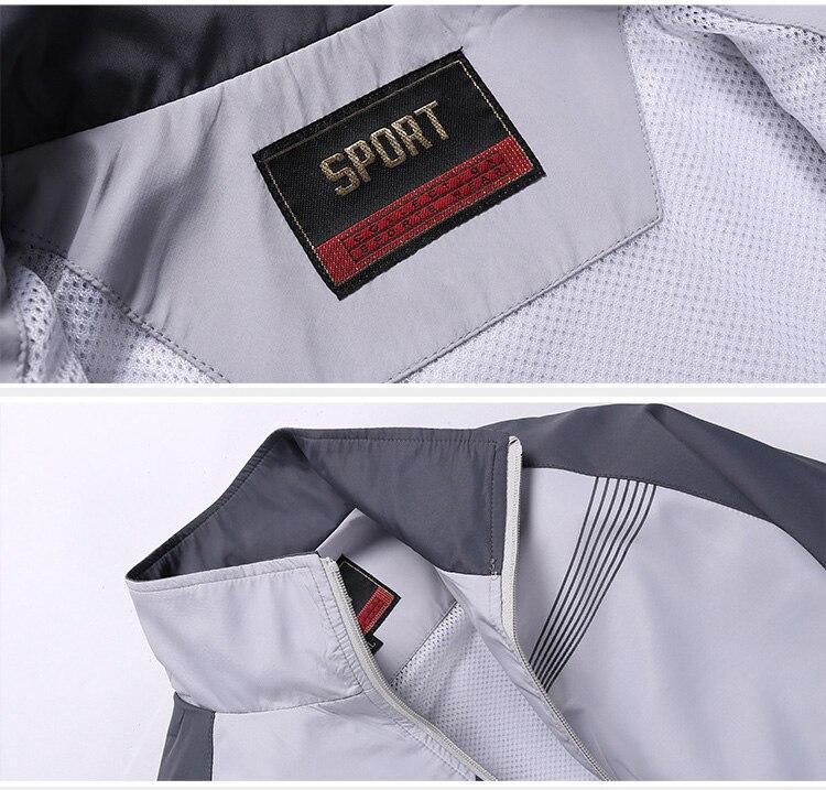 Ensemble de Vêtements de Sport pour Homme Printemps Automne Survêtement Ensembles Deux Pièces pour Homme