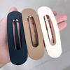 Korean Frosted Flat Hair Clips For Women Large MaHtte Hairpins Hairgrips Big Clip Bangs Barrettes Girls Hair Accessories