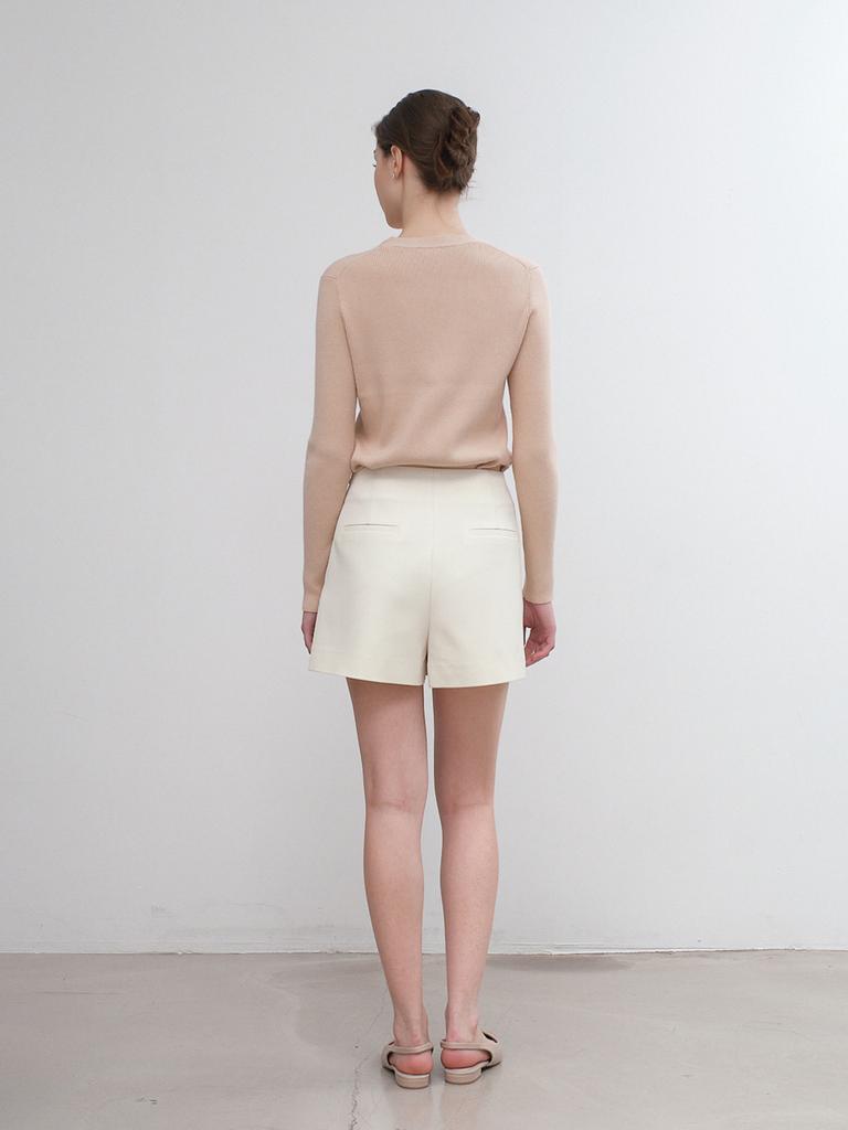 Antome Aren Skirt Pants (Cream)