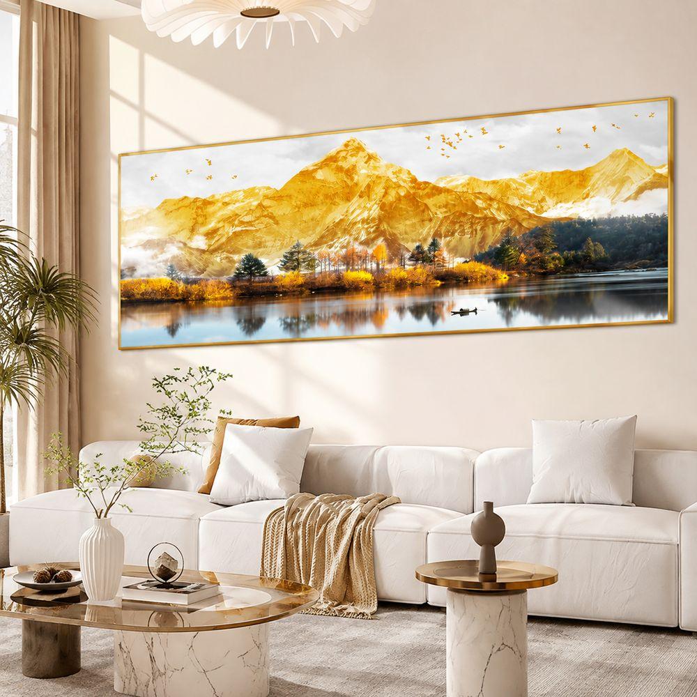 Mountain Landscape Bedside Decorative Paintings for Bedroom Living Room Bedside Background Wall