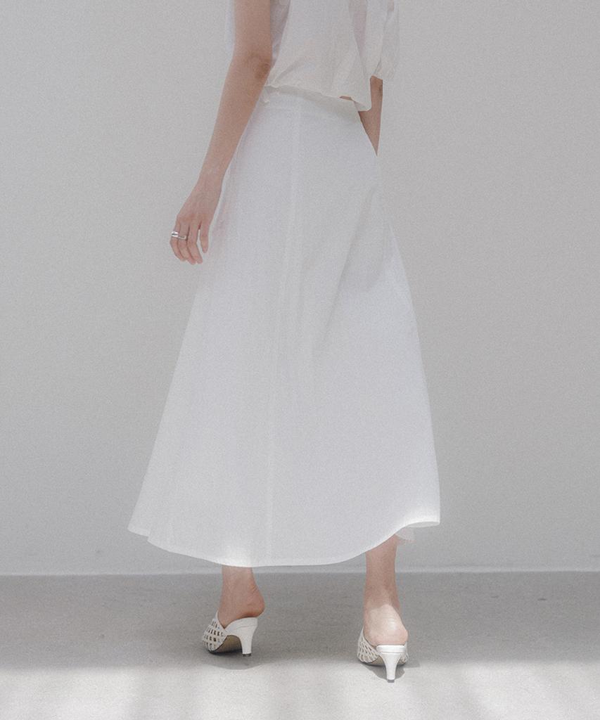 Memua Orb Cutout Flare Skirt