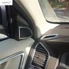 Front Pillar A Audio Tweeter Loudspeaker Sound Frame Decorative Sequ Cover Trim For VOLVO XC60 2012 - 2017 Metal Accessories