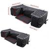 Heavy Duty Waterproof Oxford Cloth ATV Saddle Bag with Zipper, Buckle Closure & Adjustable Shoulder Strap