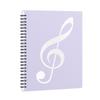 Morandi A4 Customizable Non-reflective Music Sheet Clip – Multi-functional Loose-leaf Folder