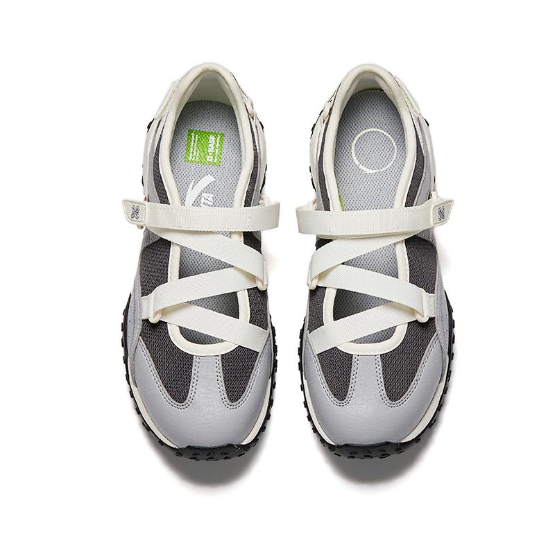 Anta Jump Mary Jane Ballet Style Sandals Fashion Trend Versatile Comfortable Thin Sole Durable Lightweight Breathable Casual Shoes 922628505-2