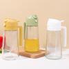 470ML Oil Sprayer 2 In 1 Transparent Thick Leakproof Large Capacity Ergonomic Handle Olive Oil Dispenser Bottle