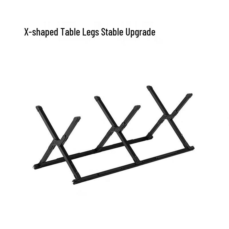 OEING Outdoor Carbon Steel Folding Picnic Table