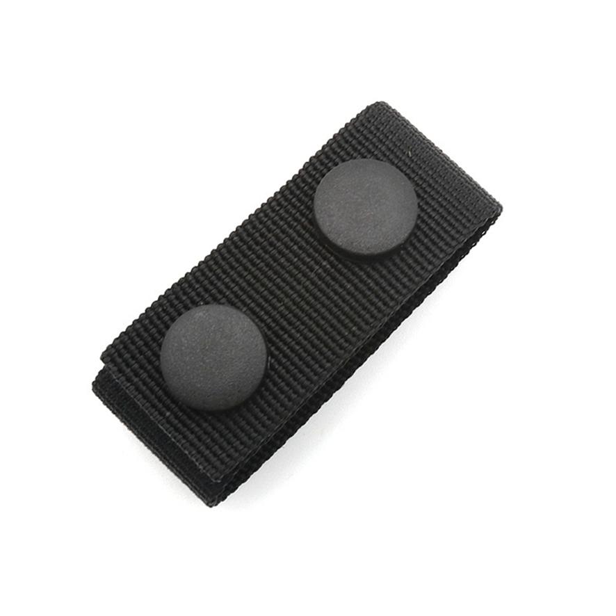 Outdoor Portable Tactical Small Webbing Strip Nylon Webbing Fixed Adjustable Belt Buckle