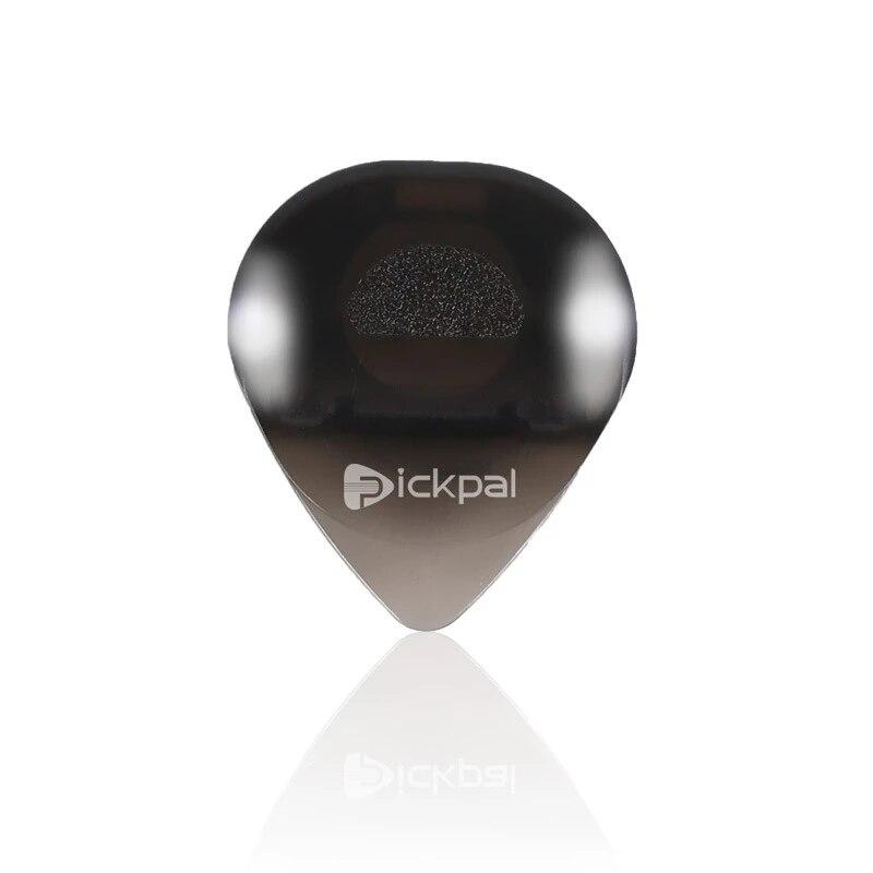 Miwayer LED Luminous Guitar Pick - ABS Electric Heart-shaped Guitar Picks With Three-Color Light Options (White/Green/Purple)