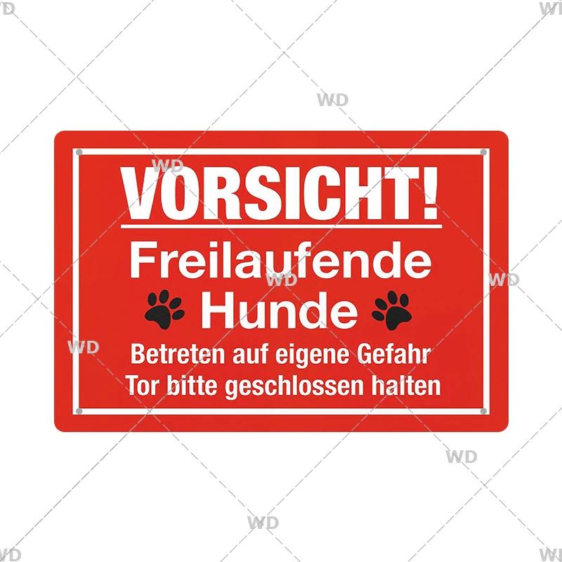 Mfoever Tin Sign Vintage Assorted Traffic Warning No Parking Tin Sign Set Retro European Bicycle Dog Fire Prohibition Metal Wall Art Rustic Saf