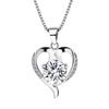 Weihua, Women'S Jewelry, Women'S Cute And Beautiful Necklace Pendant, Silver Plated Jewelry