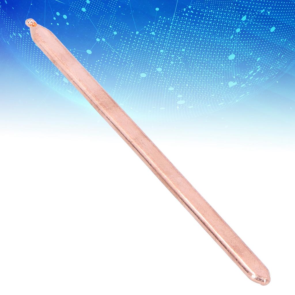 Flat Heat Pipe Brass Thermally Conductive Brass Tube for Computer Laptop Supplies 130mm