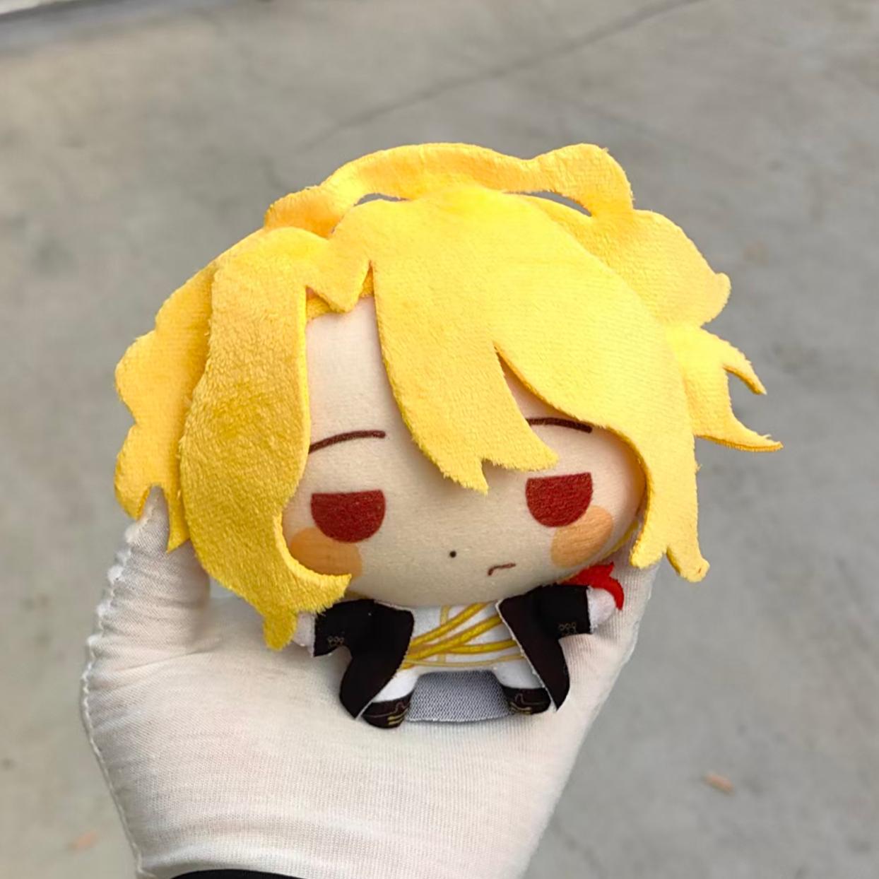 Limbus Company Chibi Bean Pluche Hanger Don Quixote Faust Ryoshu Mini Katoenen Pop Sleutelhanger Game Fan Tas Hangend Verzamelobject Cadeau 12cm