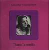 LP Record TIANA LEMNITZ  Lebendige Vergangenheit  Tiana Lem LV101 Lebendige Verga Austria Classical Used