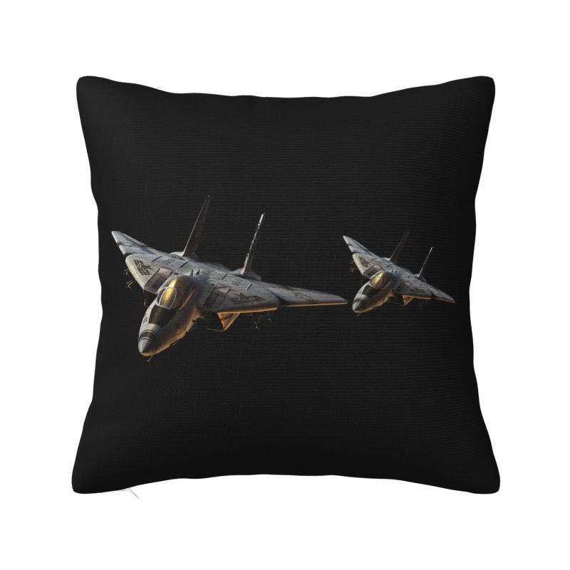 Tom Cruise Maverick Film Top Gun Cushion Covers Soft Luxury Pillow for Sofa