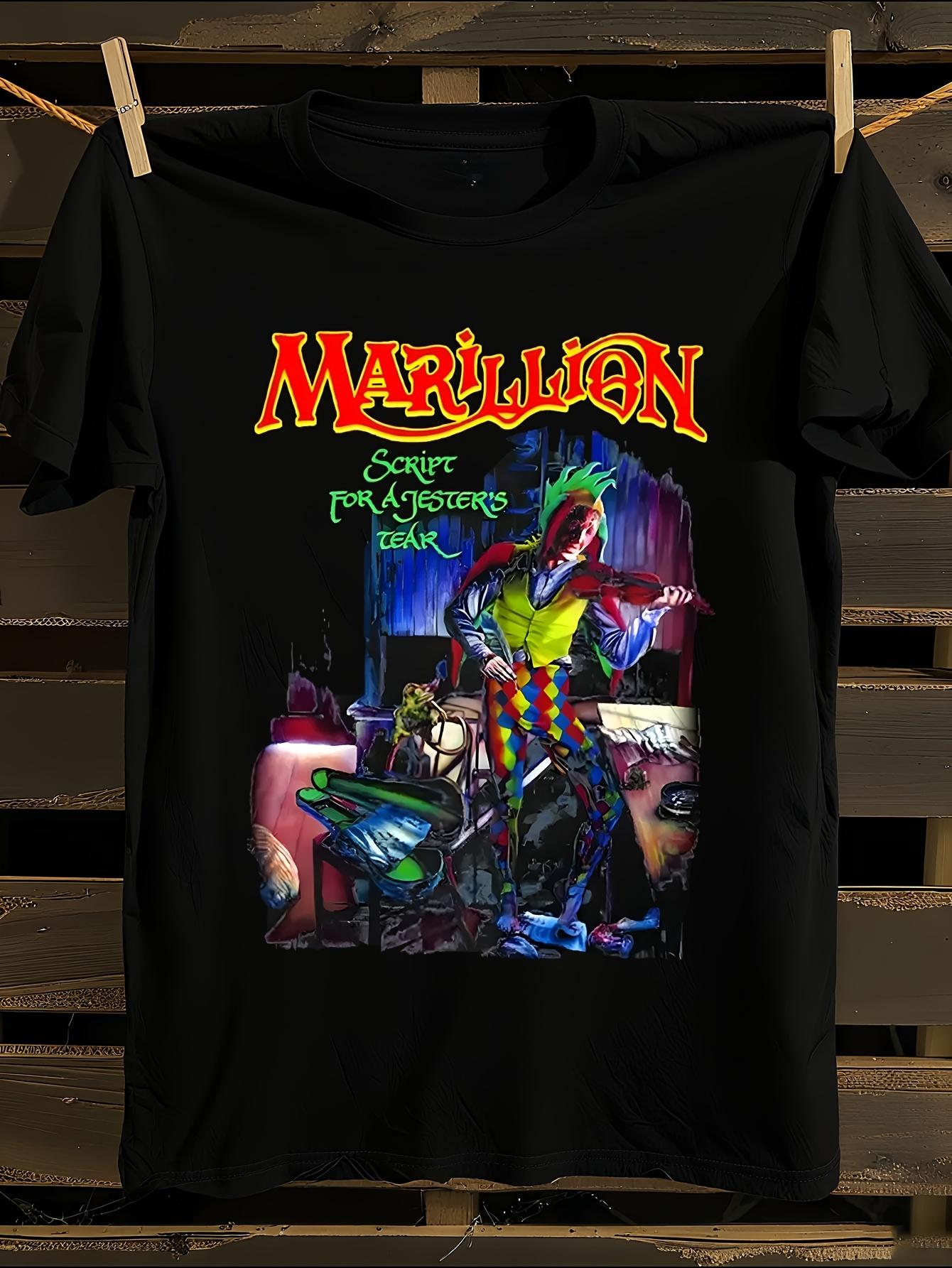 Heavyweight Marillion British Rock Band Tshirt M