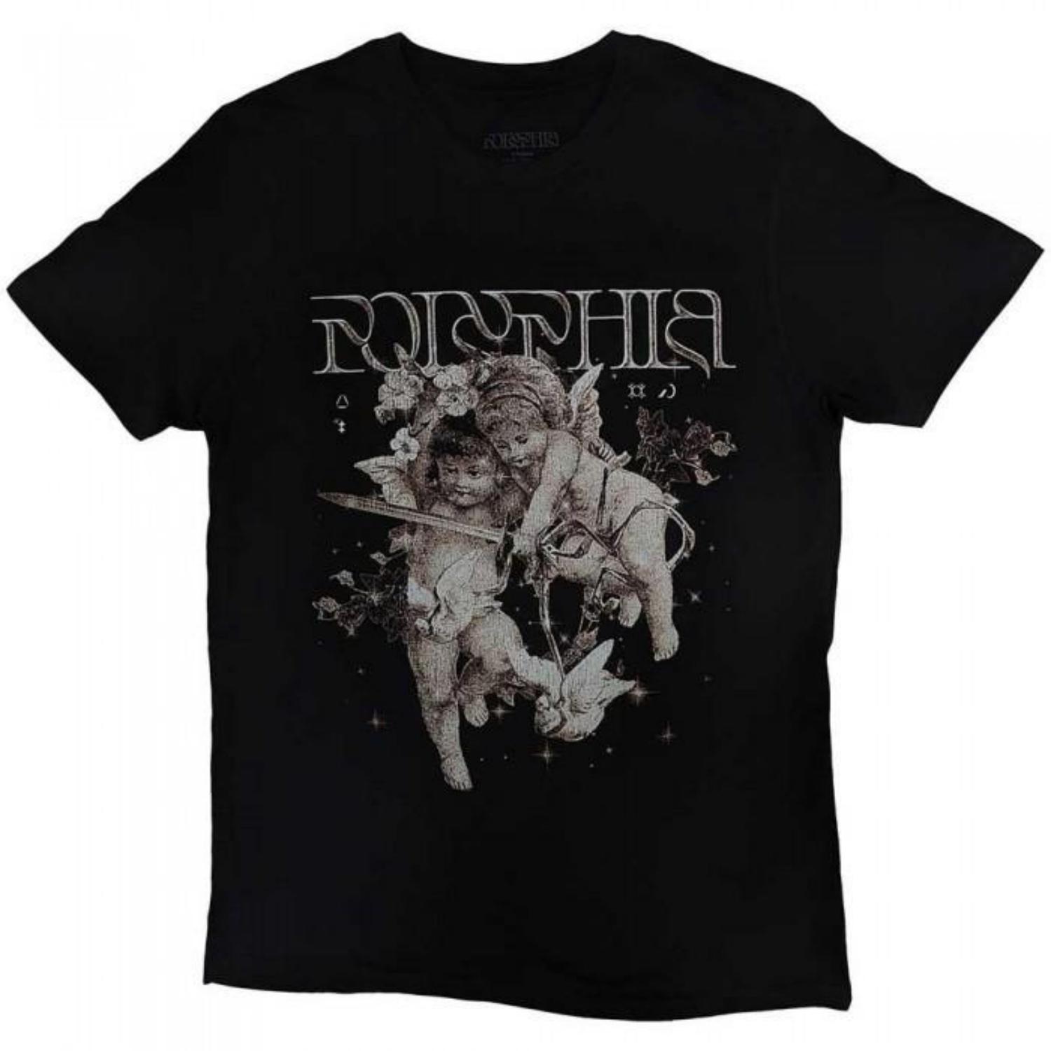 Polyphia Unisex Adult Cherub T-Shirt S чёрный