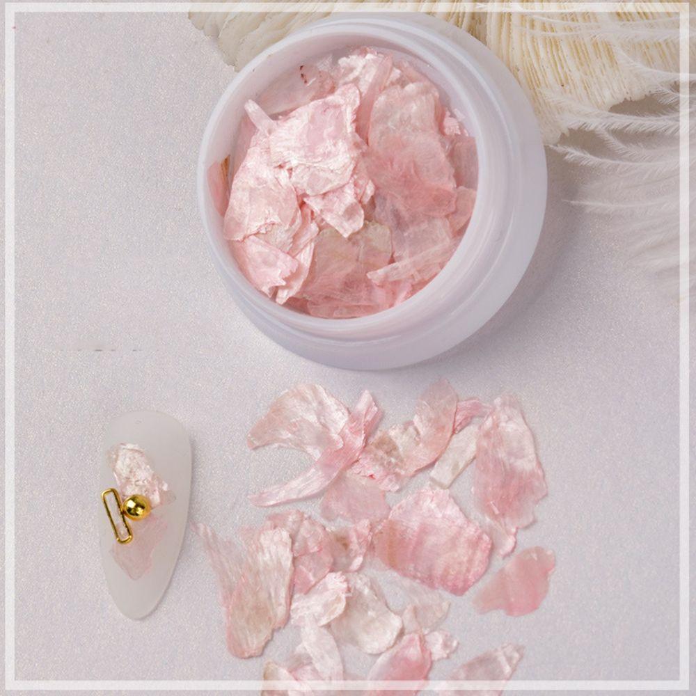 

Shell Slice Decals DIY Nail Art Stickers Manicure Accessory Nail Sequins 3D Nail Art Decorations 4