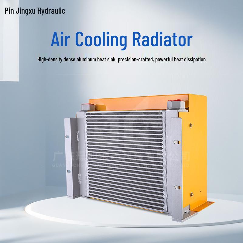 Hydraulic Motor Radiator: Aluminum Fins Air Condenser & Oil Cooler Heat Exchanger