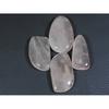 4Pcs Natural Baby Pink Rose Quartz Fancy Cabochon Loose Gemstone Lot 213Cts. A-758