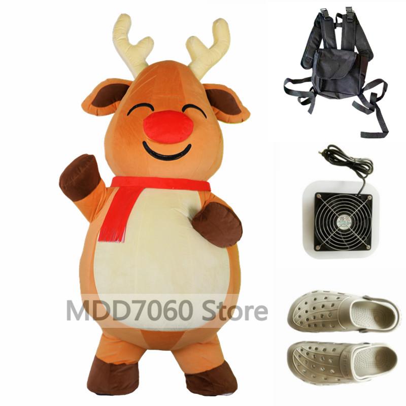 Inflatable Giant Panda Costume Funny Plush Mascot Suit For Street Party Role Play Cosplay