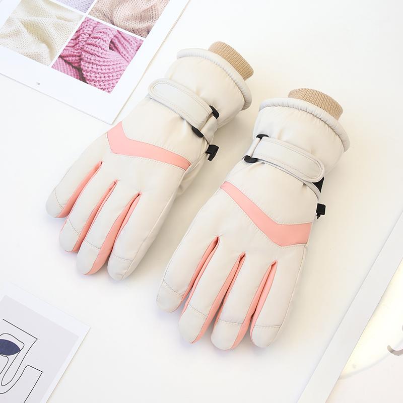 Winter Women Stay Warm Touchscreen Waterproof Windproof Non Slip Snowboarding Ski Gloves